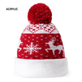 Gorro navideño Elenix con pompón