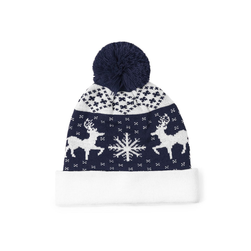 Gorro navideño Elenix con pompón