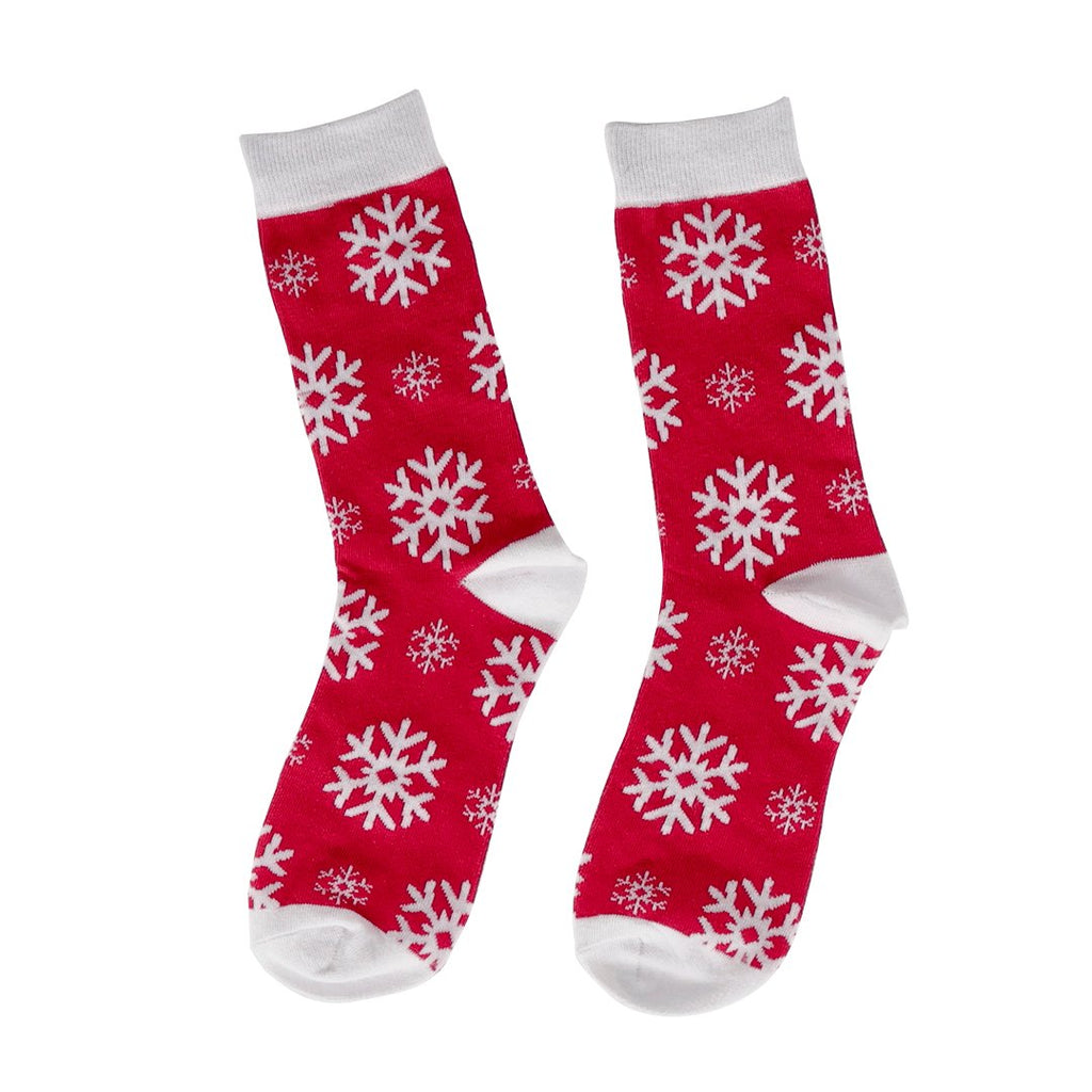 Calcetines navideños Scrubit en bola de Navidad