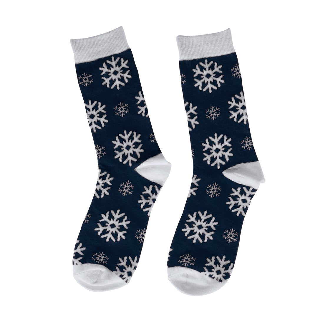 Calcetines navideños Scrubit en bola de Navidad