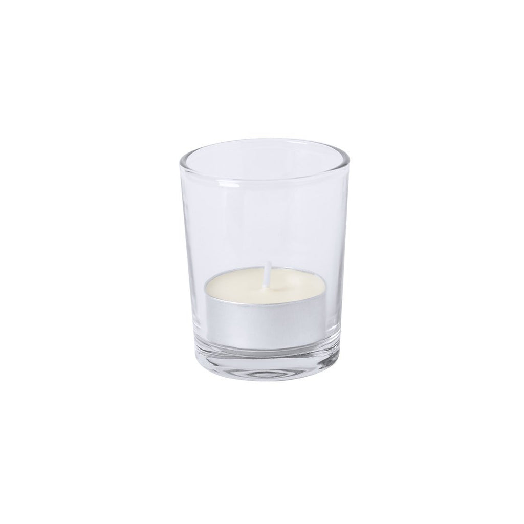 Vela aromática navideña Keylax con caja de madera