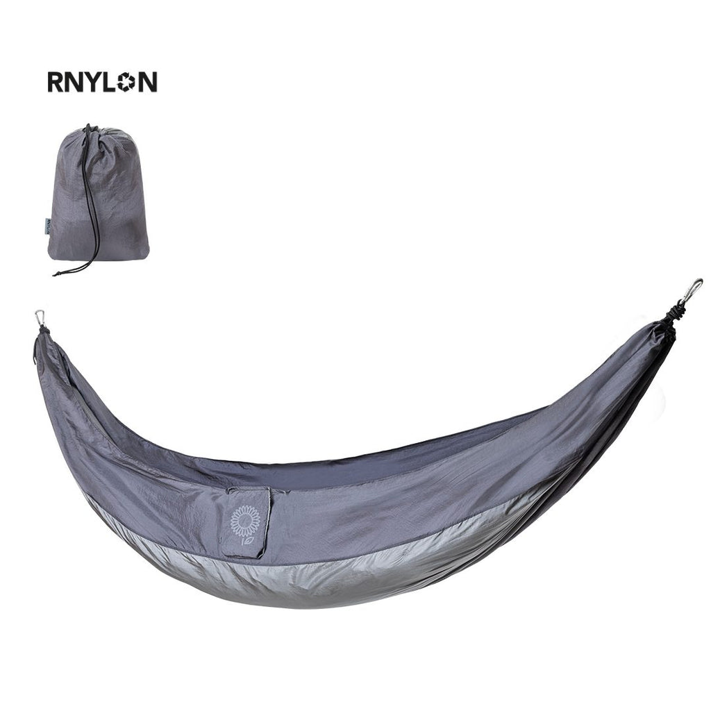 Hamaca de camping de nylon reciclado