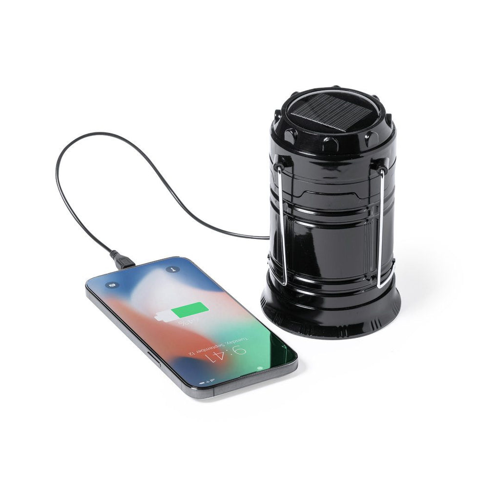 Lámpara solar de camping con power bank Mufar