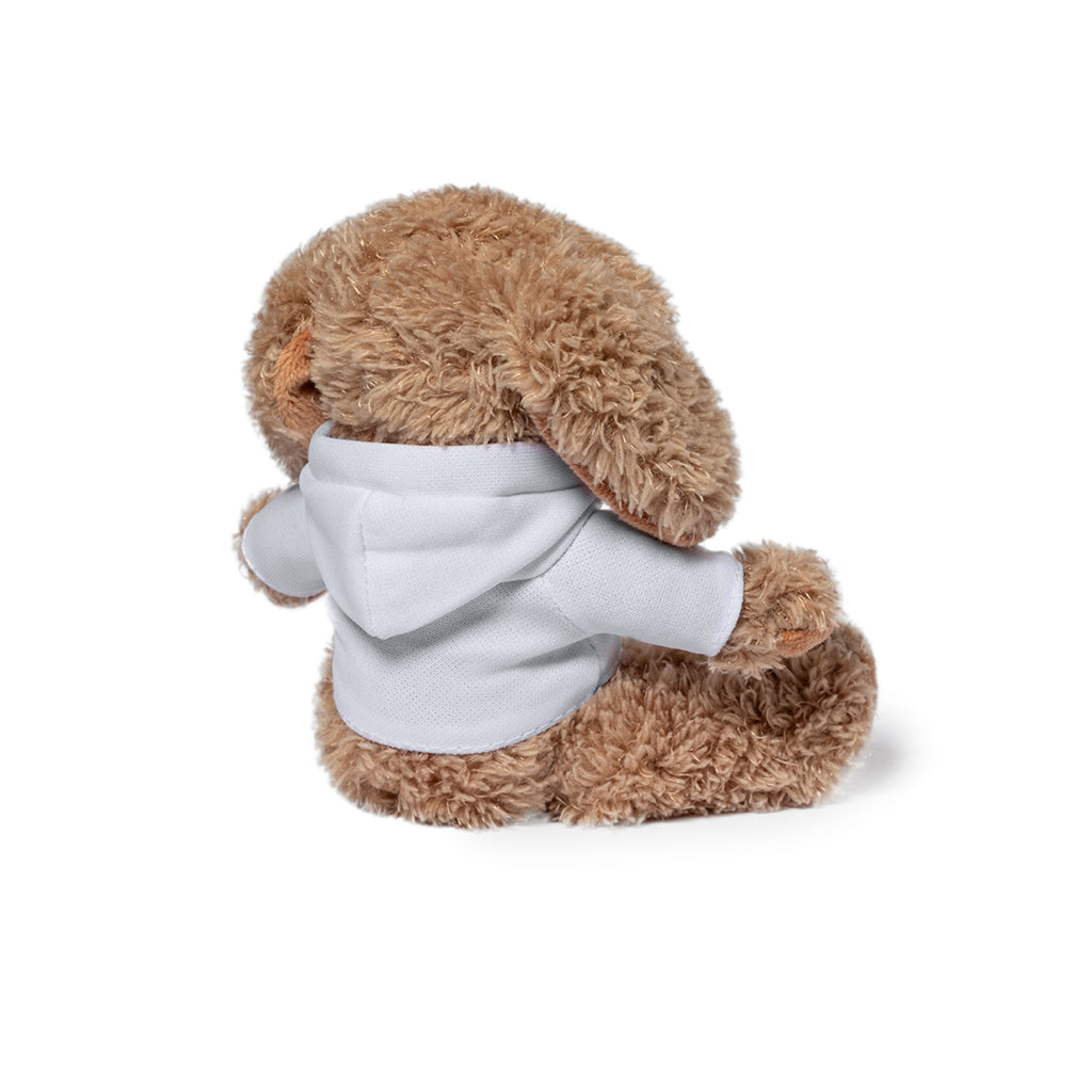 Oso de peluche con sudadera Chamox