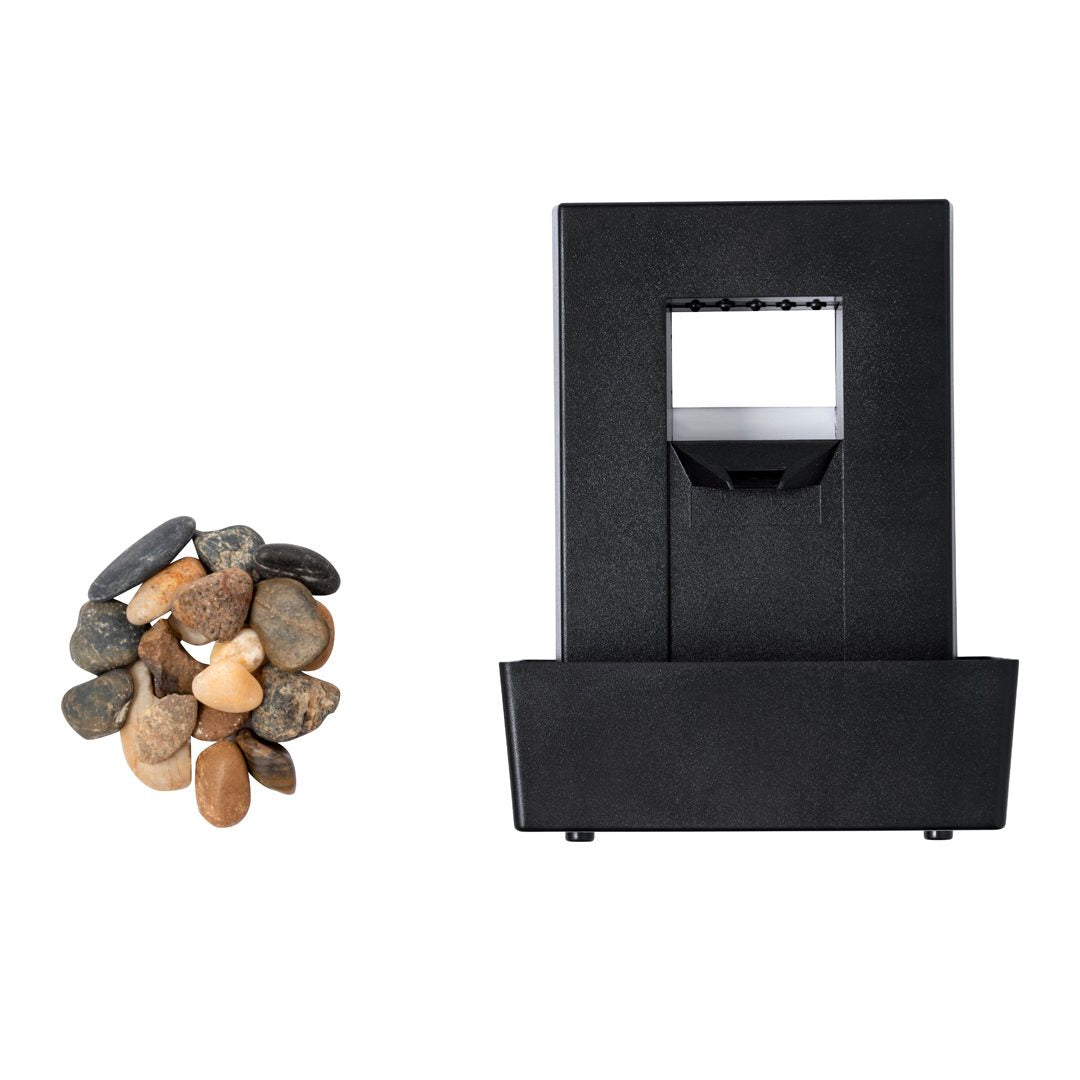 Fuente decorativa de agua con LED Huntan
