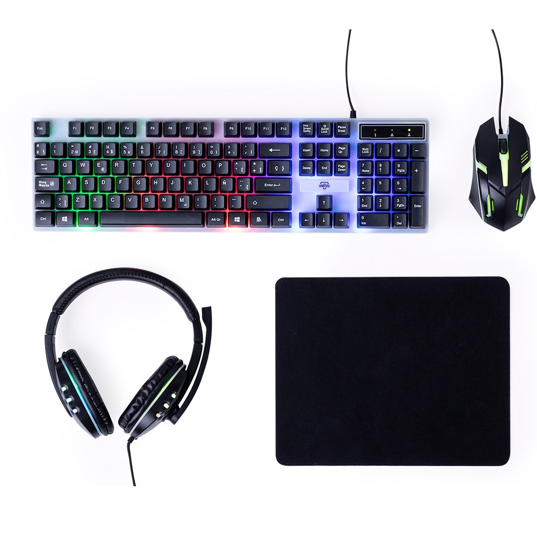 Set gaming teclado y ratón Thrym