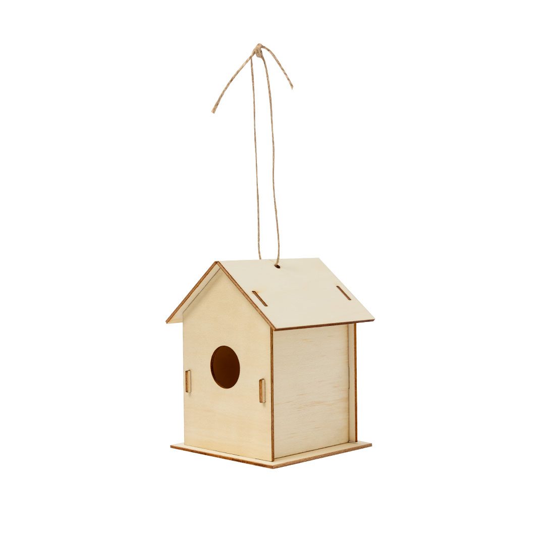 Caseta para pájaros para pintar Spydel