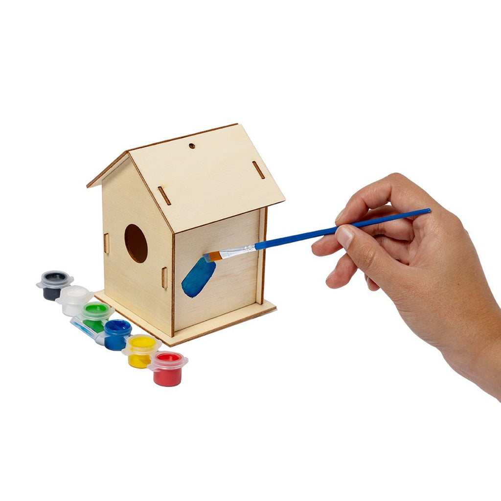 Caseta para pájaros para pintar Spydel