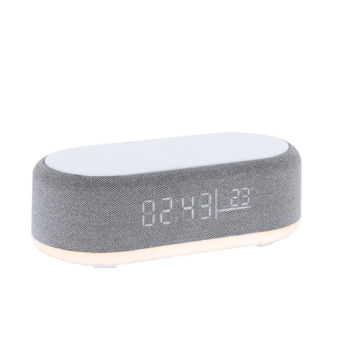 Reloj despertador 5 en 1 con cargador Quinn