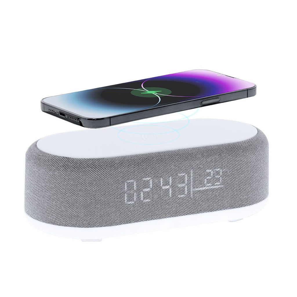 Reloj despertador 5 en 1 con cargador Quinn