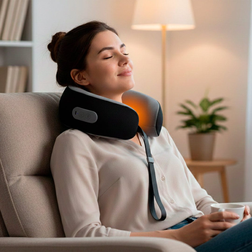 Almohada masajeadora de cuello Fontex