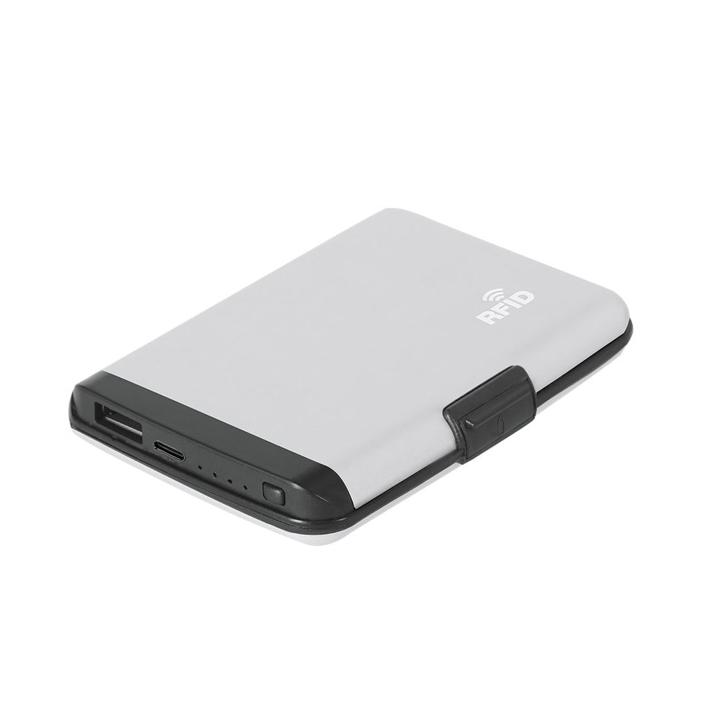 Tarjetero con power bank Chefler