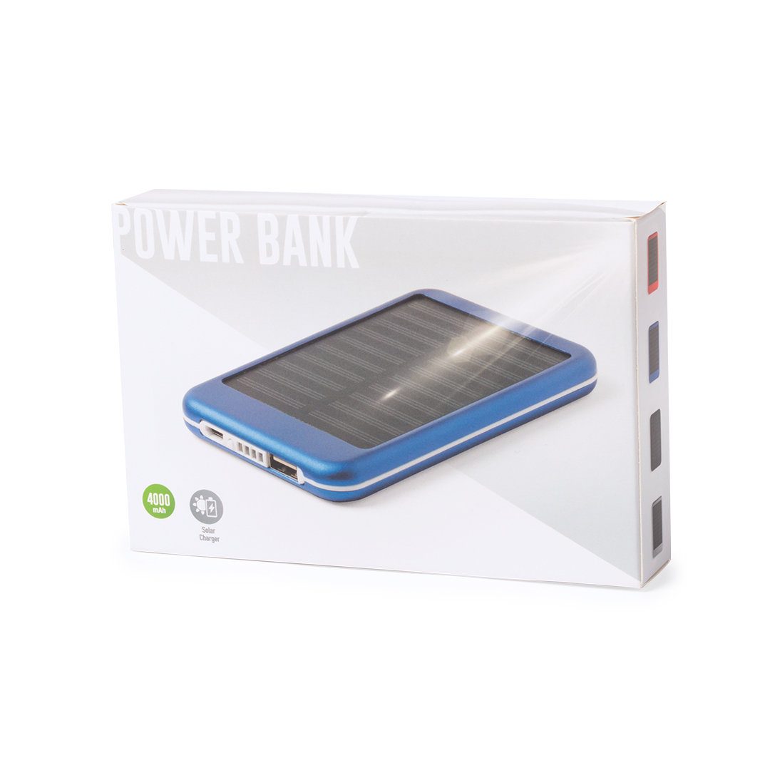 Power bank solar 4.000 mAh Rudder