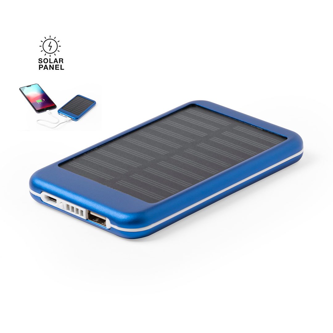 Power bank solar 4.000 mAh Rudder