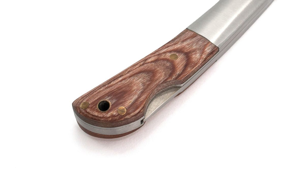 Navaja de madera y acero Woon