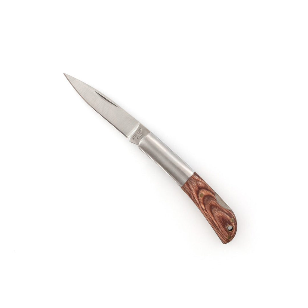Navaja de madera y acero Woon